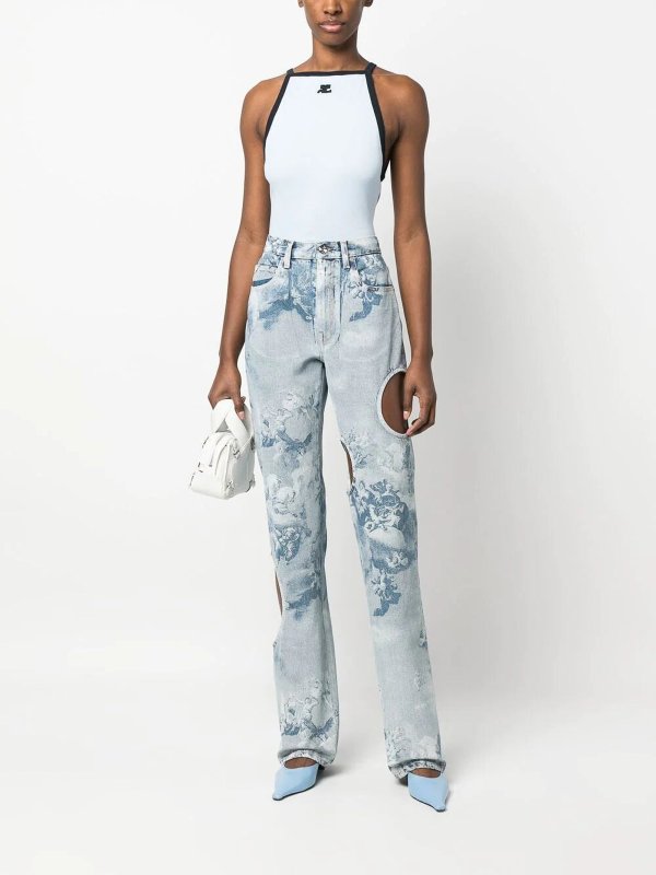 iKRIX Courreges: Tops & Débardeurs - Top en coton
