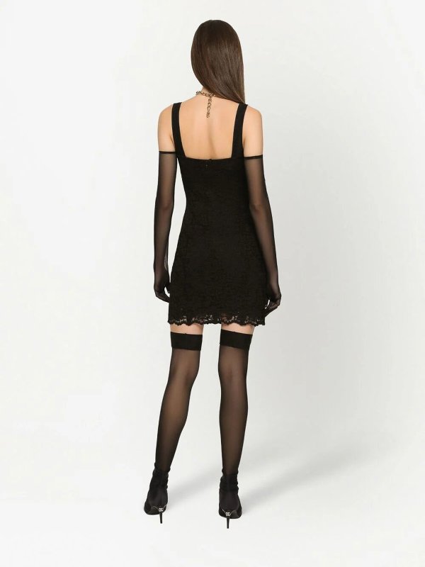 ショートドレス - 黒 shop online: DOLCE & GABBANA