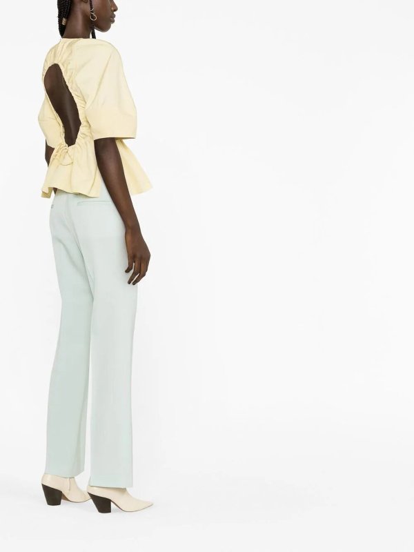 Backless blouses shop online: JIL SANDER