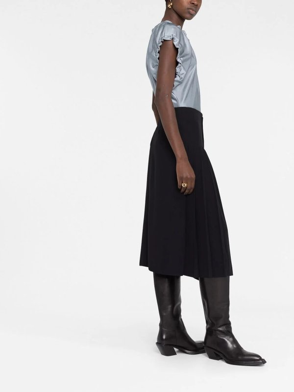 JIL SANDER: Blusen online - Bluse - Grau