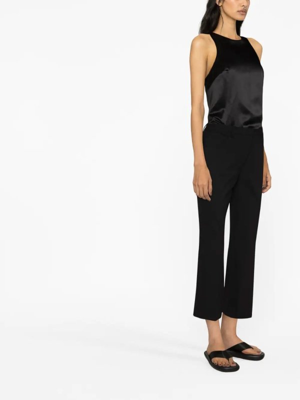 トップ/タンクトップ - 黒 shop online: LOULOU STUDIO