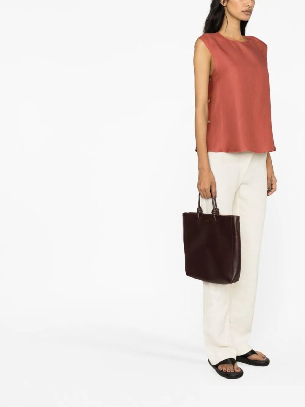 iKRIX LOULOU STUDIO: Tops y camisetas sin mangas - Top - Rojo