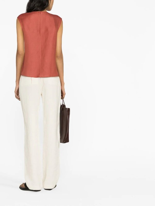 Top - Rojo shop online: LOULOU STUDIO