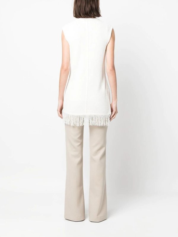 トップ/タンクトップ - 白 shop online: LOULOU STUDIO