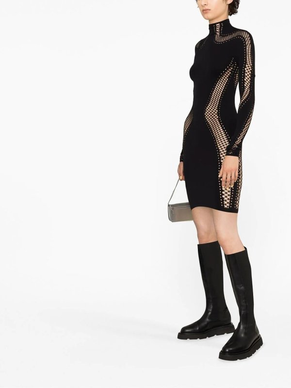 MUGLER: ショートドレス online - ショートドレス - 黒