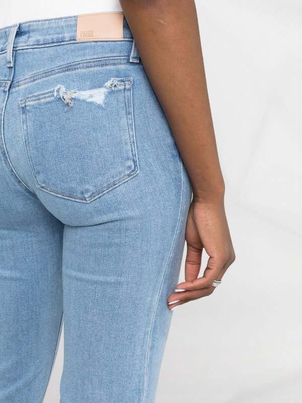 PAIGE: ベルボトムジーンズ online - フレアジーンズ - ライトウォッシュ