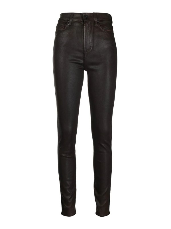 PAIGE: Lederhosen - Lederhose - Braun