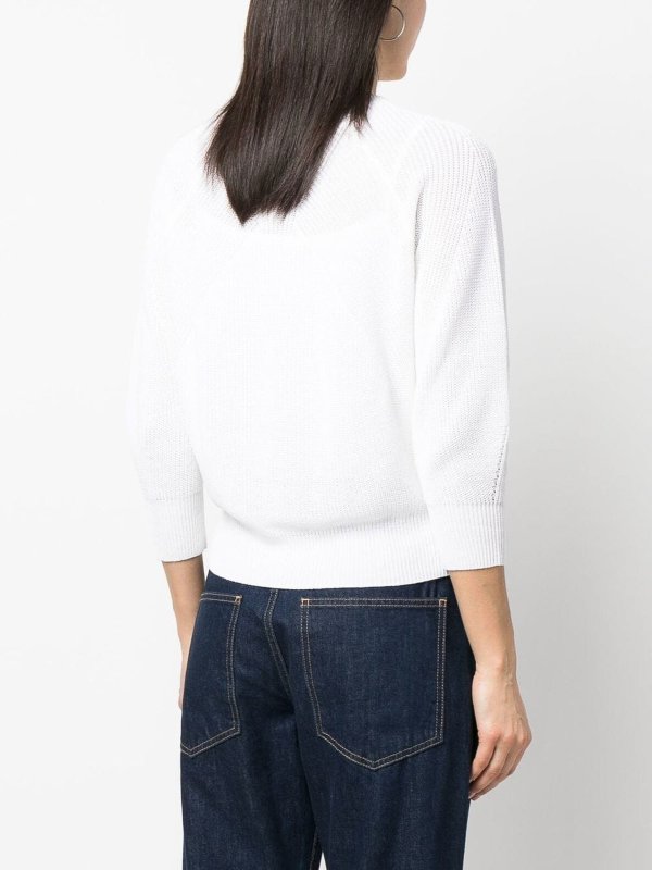 U-Boot-Pullover - Weiß shop online: PESERICO