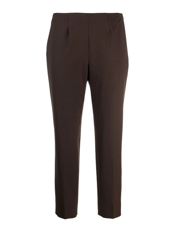 PIAZZA SEMPIONE: カジュアルトラウザー - カジュアルパンツ - ブラウン