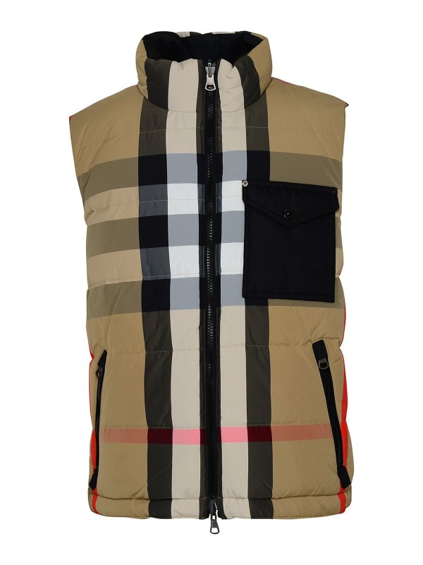 BURBERRY: Vestes-rembourrees - Blouson Rembourré - Beige
