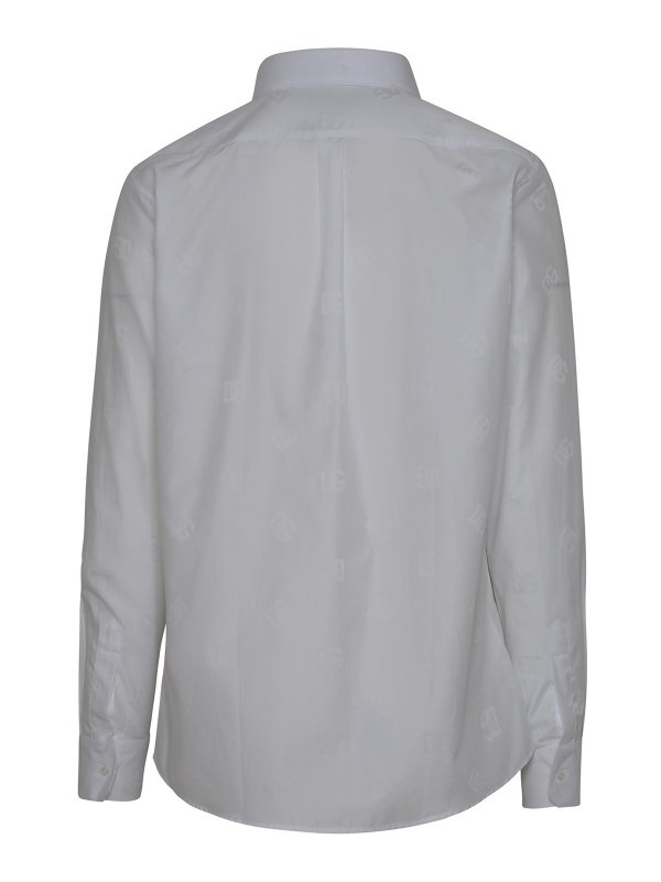 iKRIX DOLCE & GABBANA: shirts - White cotton shirt