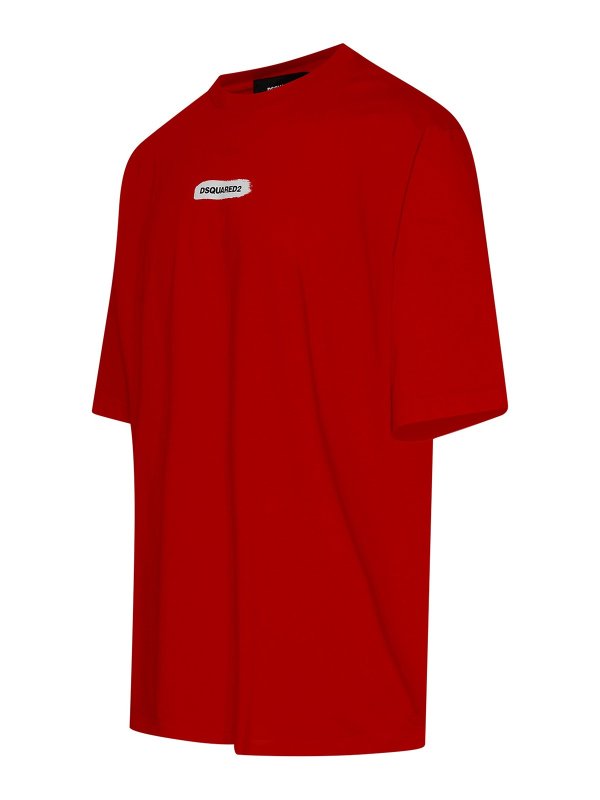 DSQUARED2: Camisetas online - Camiseta - Rojo
