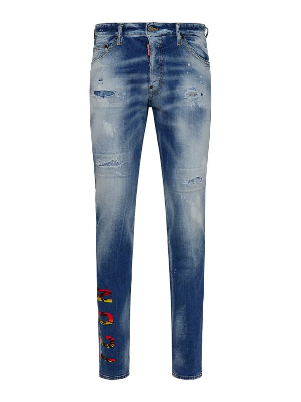 DSQUARED2: Jeans skinny - Jean Skinny - Icon