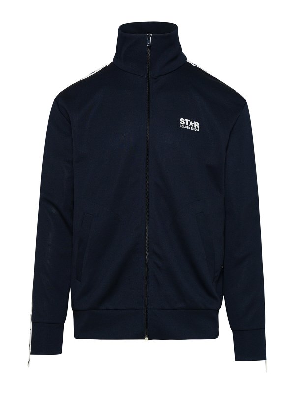 GOLDEN GOOSE: スウェット＆セーター - スウェットシャツ/セーター - ブルー