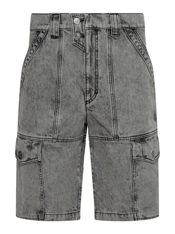 ISABEL MARANT: Shorts - Short - Gris