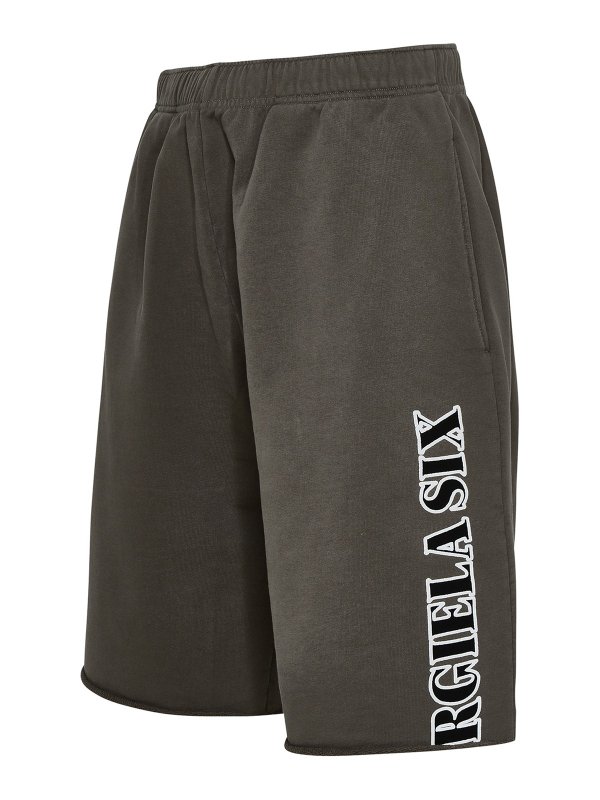 MM6 MAISON MARGIELA: トラウザーショーツ online - ショートパンツ - グレー