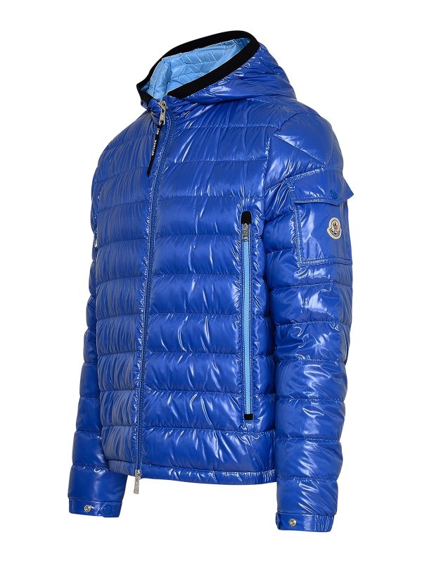 MONCLER: Kurze Daunenjacken online - Daunenjacke - Hellblau