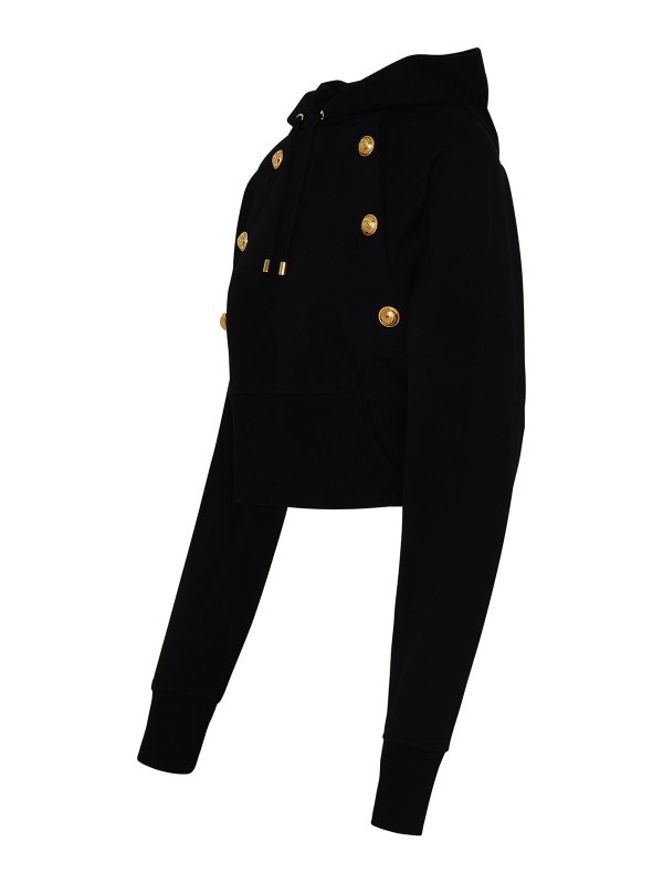 Balmain: スウェット＆セーター online - スウェットシャツ/セーター - 黒