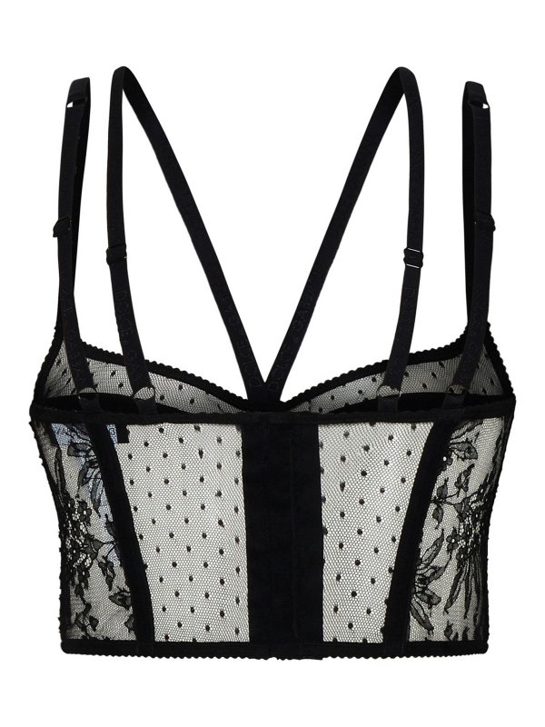 iKRIX DOLCE & GABBANA: Tops & Tank tops - Black lace top