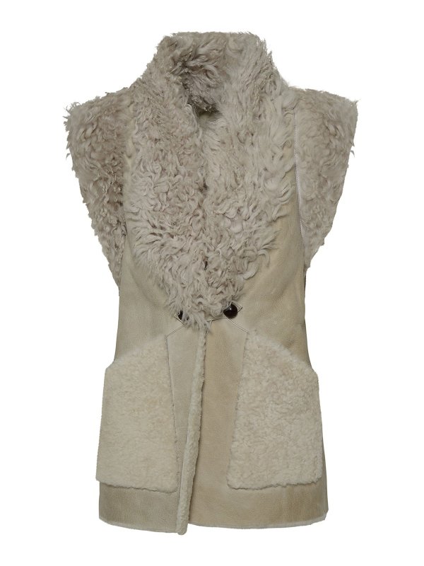 ISABEL MARANT: Westen - Weste - Beige