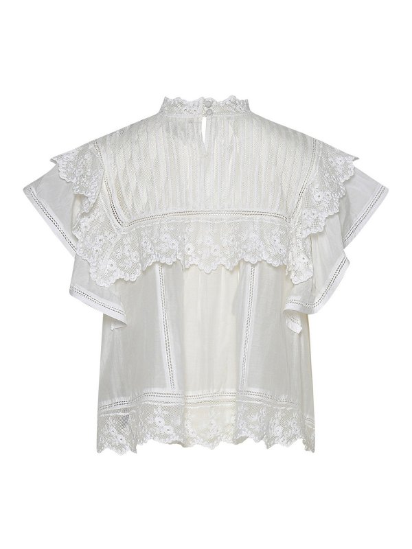 iKRIX ISABEL MARANT: ブラウス - ブラウス - 白