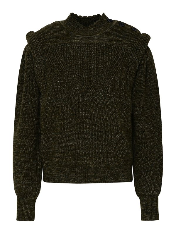 ISABEL MARANT: crew necks - Meerya wool sweater