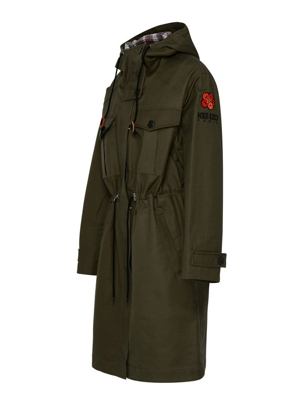 KENZO: パーカー online - パーカー - 緑