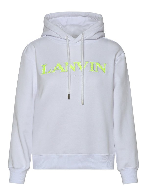 LANVIN: Sudaderas y suéteres - Sudadera - Blanco