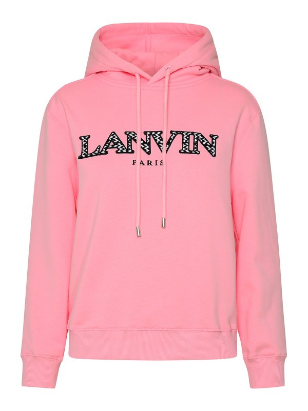 LANVIN: Sudaderas y suéteres - Sudadera - Rosado