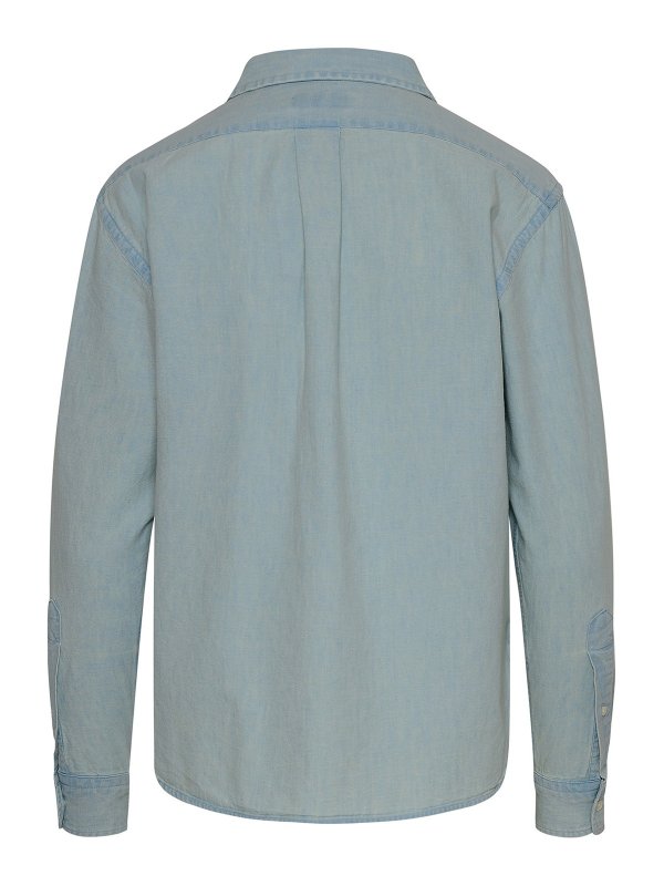 The Best Shops POLO RALPH LAUREN: shirts - Light blue cotton denim shirt
