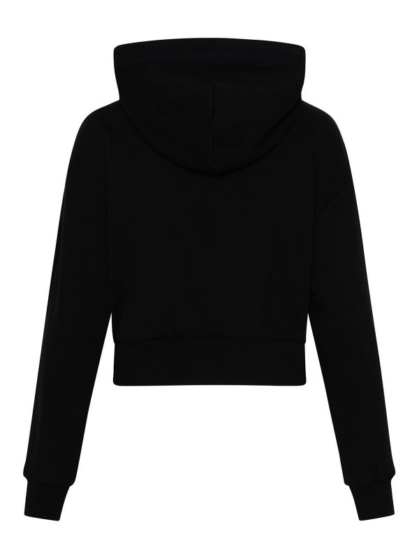 iKRIX VERSACE: Sweatshirts & Sweaters - Black cotton sweatshirt