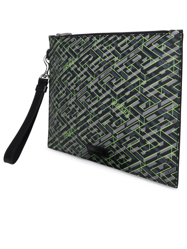 VERSACE: Clutches online - Clutch - Grau