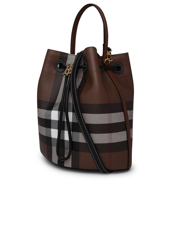 BURBERRY: バケットバッグ online - バケットバッグ - ブラウン