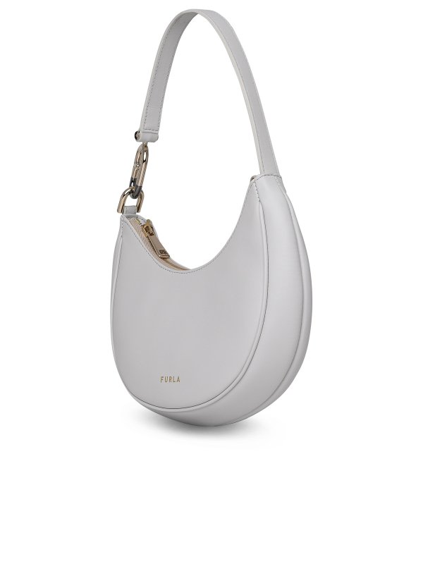 FURLA: shoulder bags online - White leather spring bag