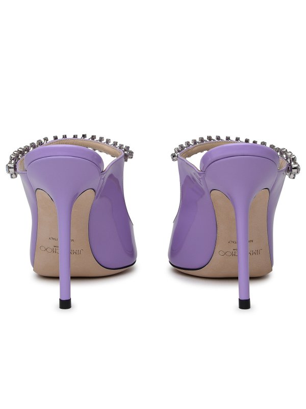 Sling back Bing in pelle lilla shop online: JIMMY CHOO