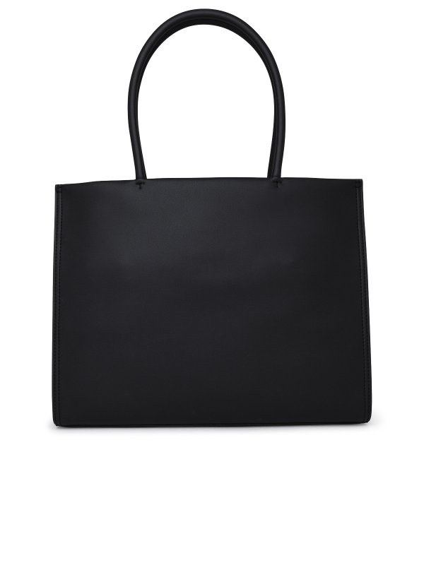 The Best Shops TORY BURCH: totes bags - Ella tote bag in black leather