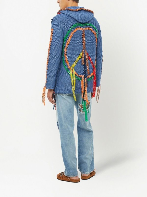 ALANUI buy online V-Pullover - Hellblau