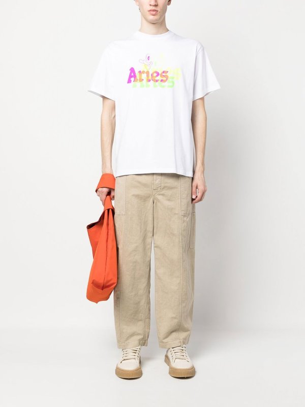 ARIES: Tシャツ online - Tシャツ - 白
