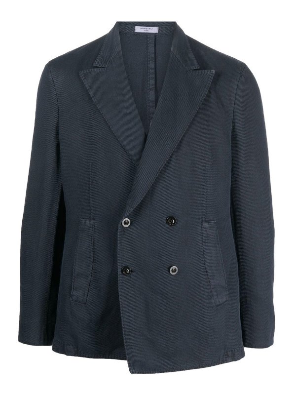 BOGLIOLI: blazers - Double-breasted blazer