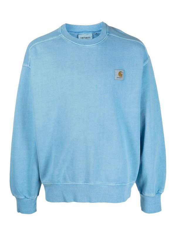 CARHARTT: Sudaderas y suéteres - Sudadera - Azul Claro