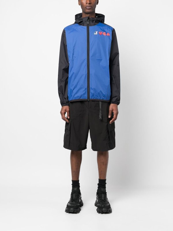 COMME DES GARCONS: casual jackets online - Logo-print long-sleeved jacket