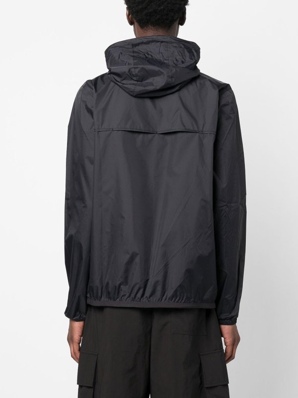 Logo-print long-sleeved jacket shop online: COMME DES GARCONS