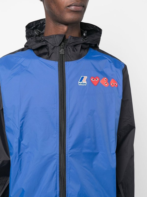 COMME DES GARCONS buy online Logo-print long-sleeved jacket