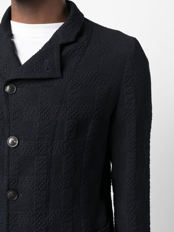 EMPORIO ARMANI buy online Off-centre button-up blazer