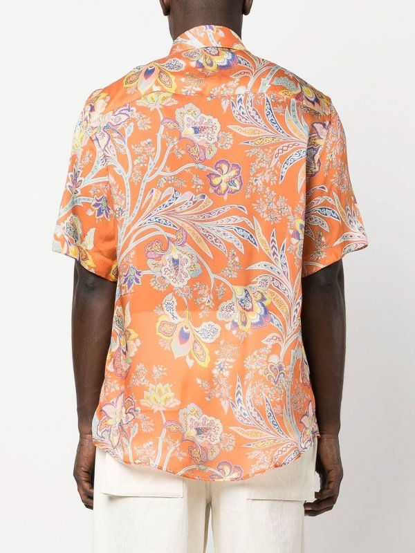 Chemise - Orange shop online: ETRO