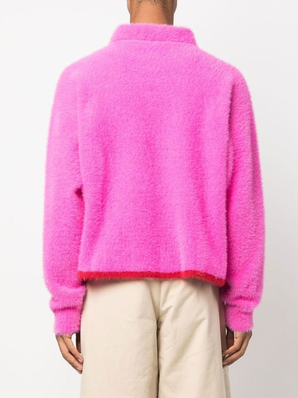 Terry-effect sweater shop online: JACQUEMUS