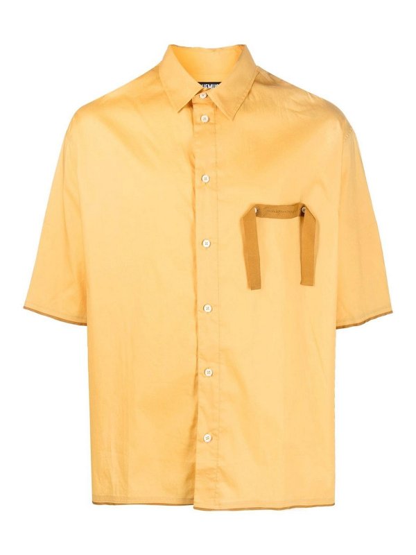 JACQUEMUS: Hemden - Hemd - Gelb