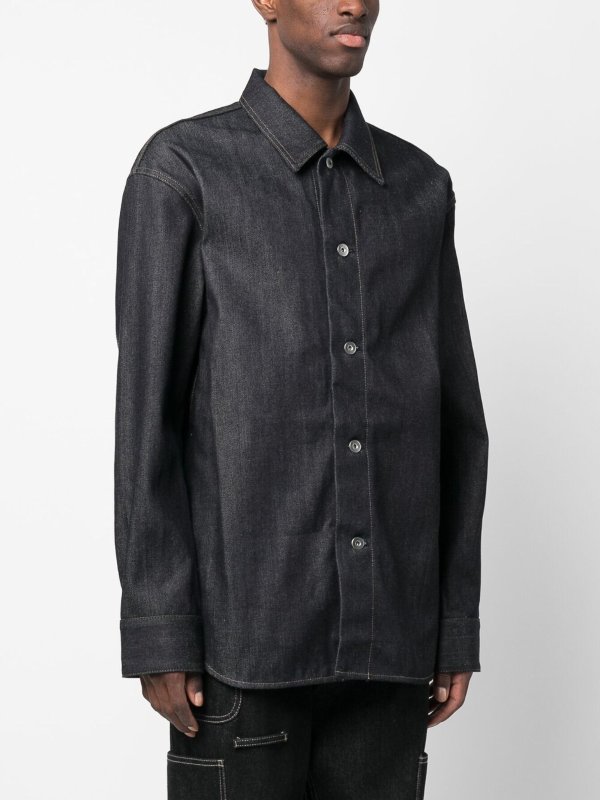 iKRIX JIL SANDER: Chemises - Chemise - Bleu