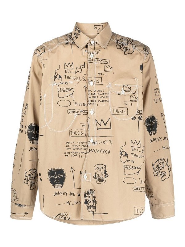 JUNYA WATANABE: Hemden - Hemd - Beige