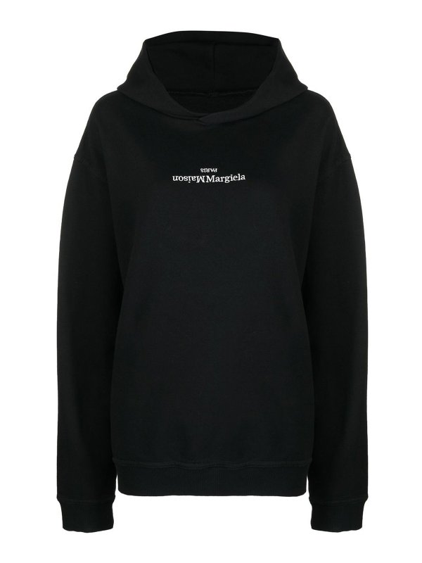 Maison Margiela: Sweatshirts & Pulls - Sweat-Shirts - Noir